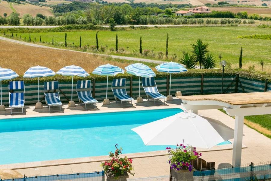 Agriturismo Case Nuove Castellina Marittima Eksteriør bilde