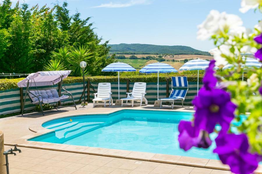Agriturismo Case Nuove Castellina Marittima Eksteriør bilde