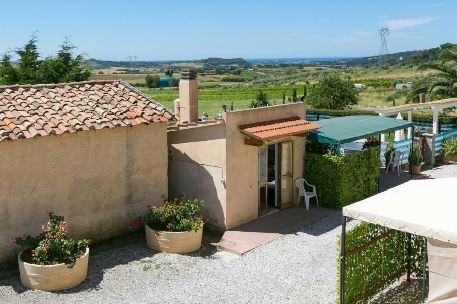 Agriturismo Case Nuove Castellina Marittima Eksteriør bilde