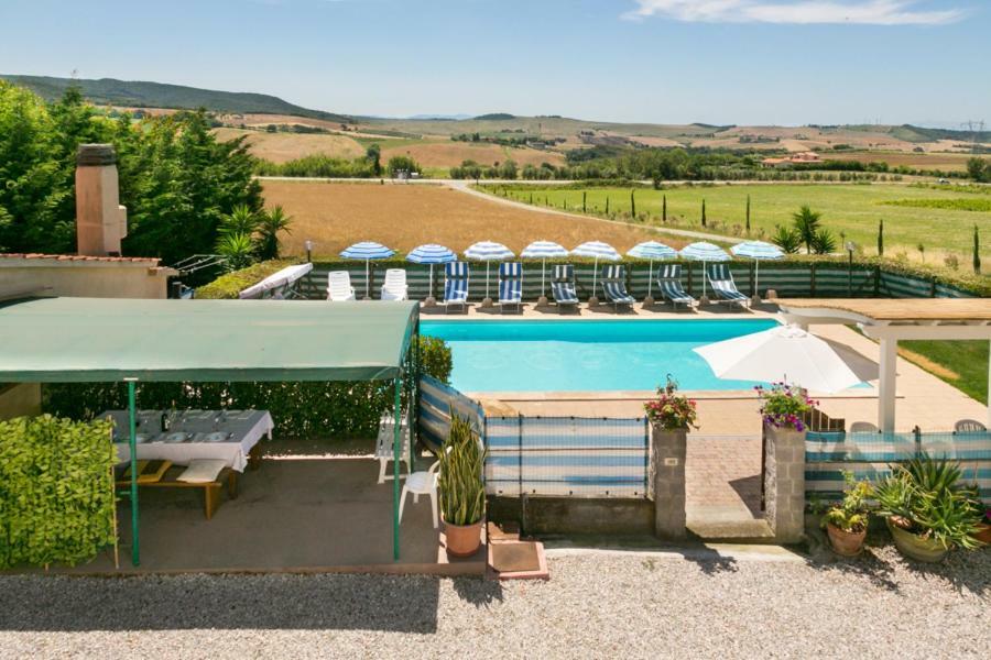 Agriturismo Case Nuove Castellina Marittima Eksteriør bilde
